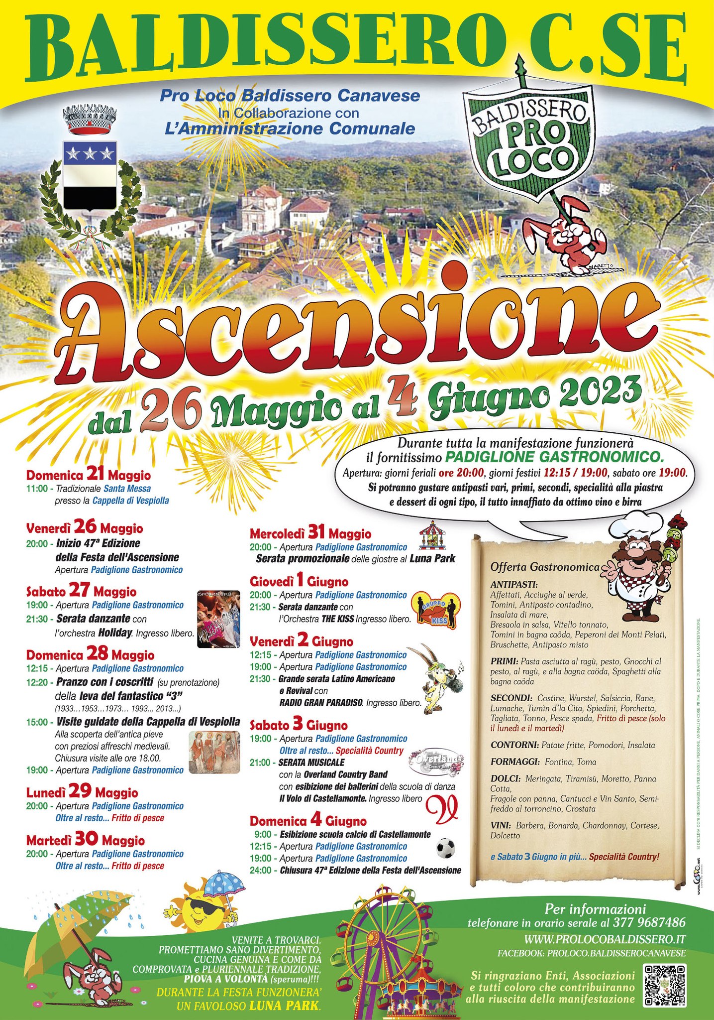 locandina festa dell'uva