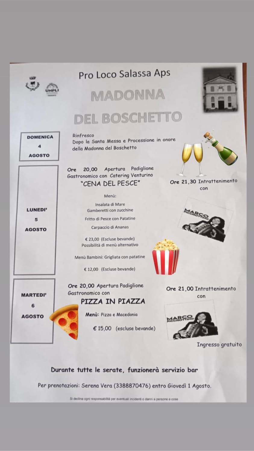 programma sagra