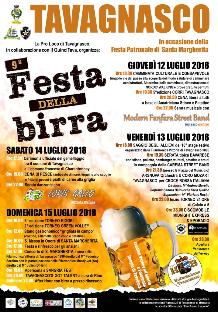 tavagnasco birra programma
